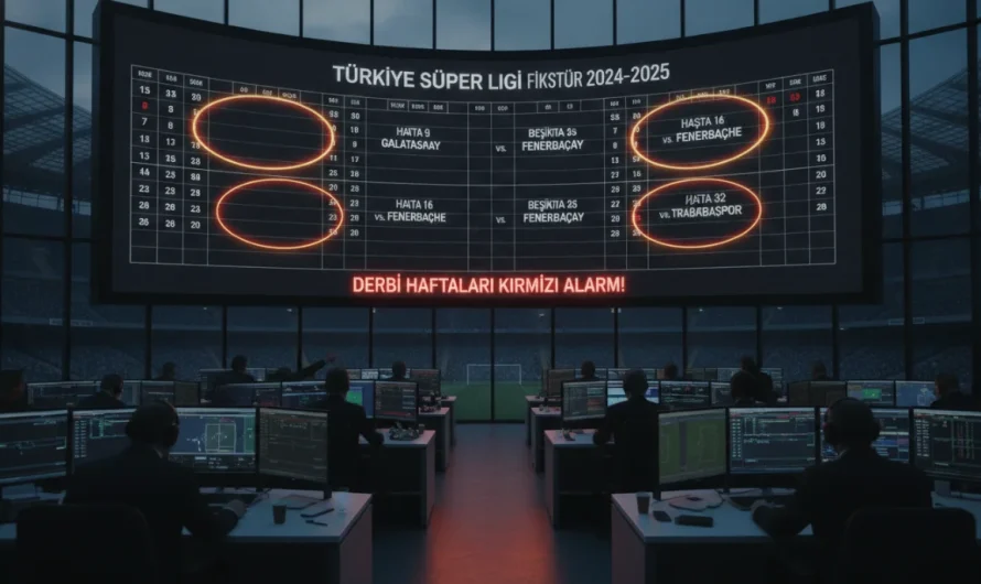 Süper Lig’de Dev Randevular Netleşti: İşte Kritik Derbi Takvimi