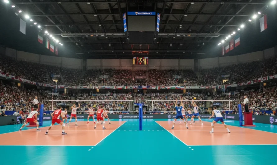 Torino’da Voleybol Gecesi: Yarı Final Yolunda Son Kapışmalar